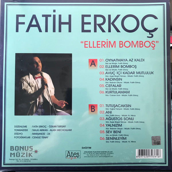 Ellerim Bomboş – Fatih Erkoç (2.El) Vinyl