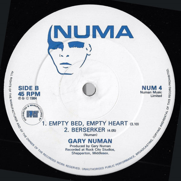 Berserker - Gary Numan (2. El) (EP)