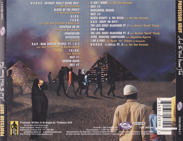 And The Word Became Flesh - Professor Grief (2.El) CD