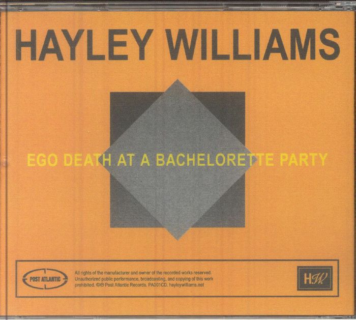 Ego Death At A Bachelorette Party - Hayley Williams (CD)