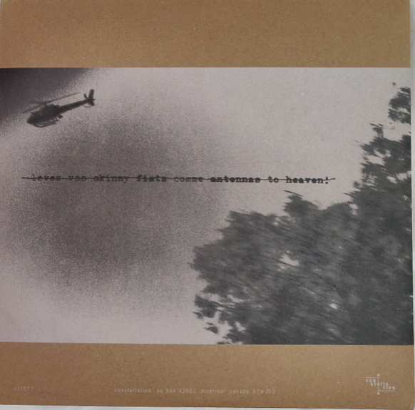 Lift Your Skinny Fists Like Antennas To Heaven - Godspeed You Black Emperor!