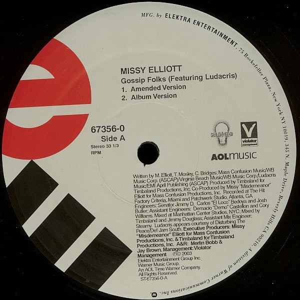Gossip Folks - Missy Elliott Feat Ludacris (2. El) (EP)