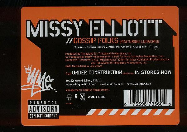 Gossip Folks - Missy Elliott Feat Ludacris (2. El) (EP)