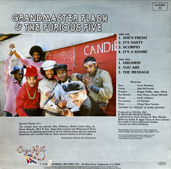 The Message– Grandmaster Flash &amp; The Furious Five (2.El)