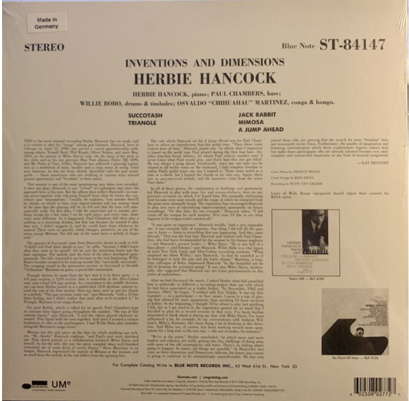 Inventions & Dimensions - Herbie Hancock