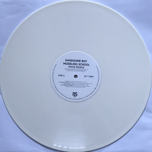 White People- Handsome Boy Modelling School (Limited Edition White)