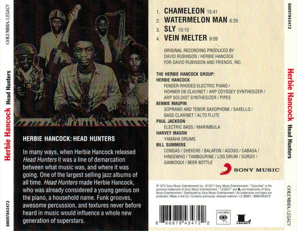 Head Hunters – Herbie Hancock (2. El)
