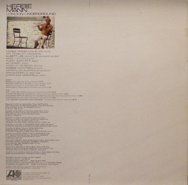 London Underground – Herbie Mann (2.El) Vinyl