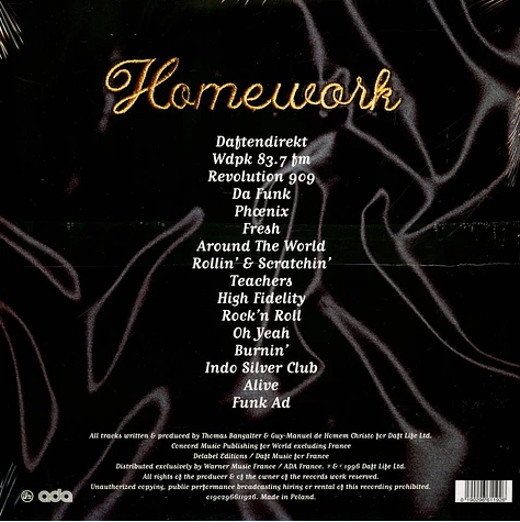 Homework- Daft Punk – Beatsommelier