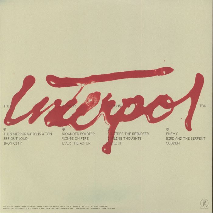 This Mirror Weighs A Ton (indie exclusive) - Interpol(Vinyl)