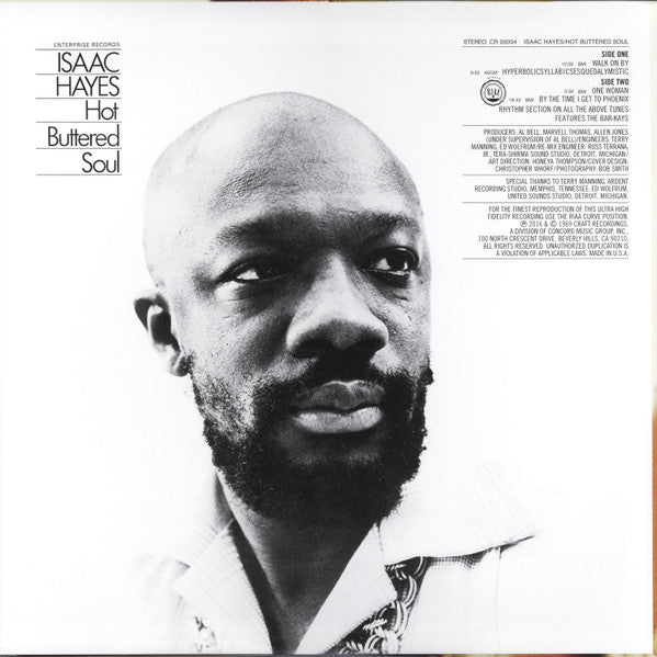 Hot Buttered Soul – Isaac Hayes (2. El) Vinyl