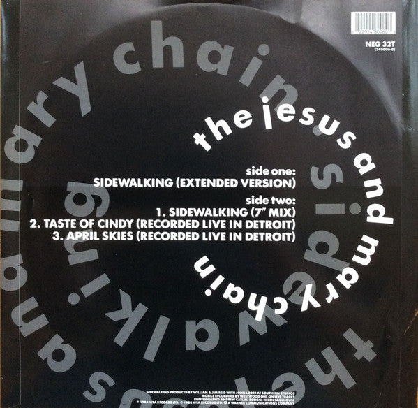 Sidewalking - The Jesus and Mary Chain (2. EL) (EP)