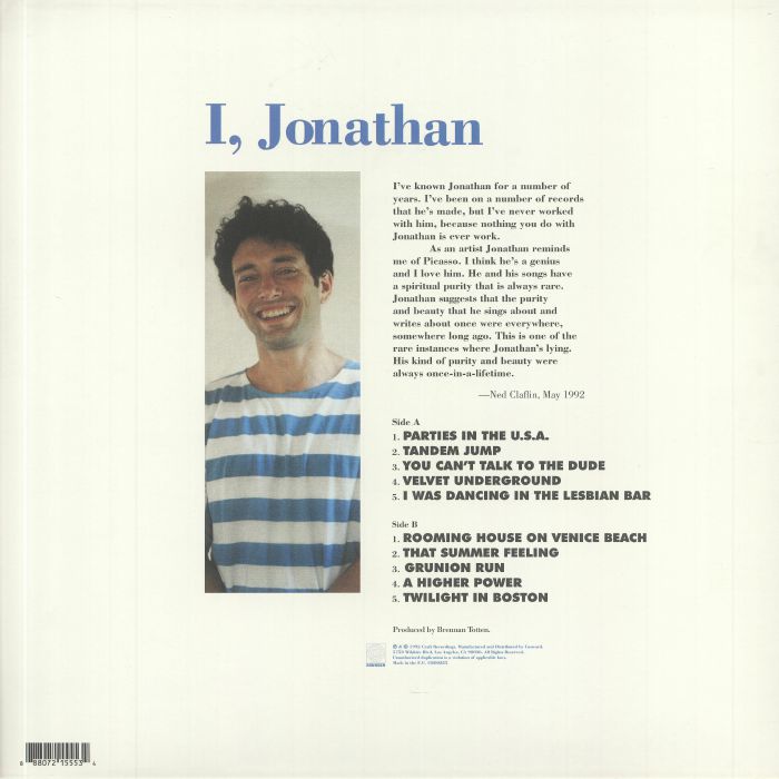 I Jonathan - Jonathan Richman