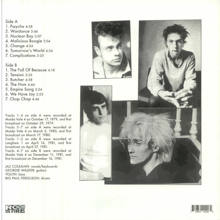 The Peel Sessions 1979-81 - Killing Joke