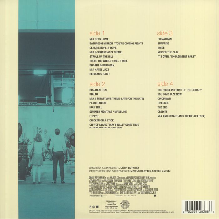 La La Land(Soundtrack) - Justin Hurwitz Plak (Vinyl)