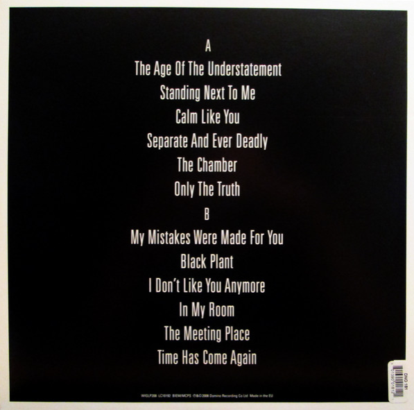The Age Of The Understatement - The Last Shadow Puppets