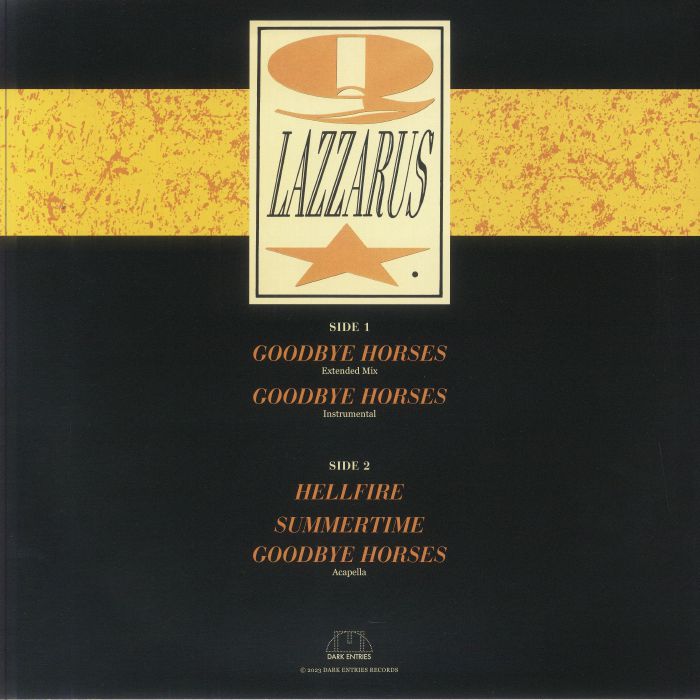 Goodbye Horses - Q Lazzarus