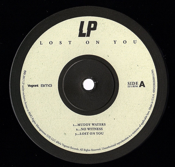 Lost On You - LP