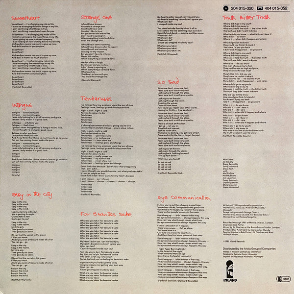 Dangerous Acquaintances – Marianne Faithfull (2.El) Vinyl