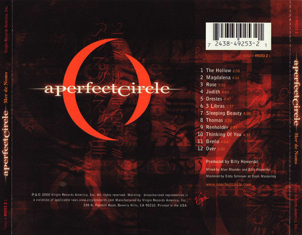 Mer De Noms – A Perfect Circle (2.EL)