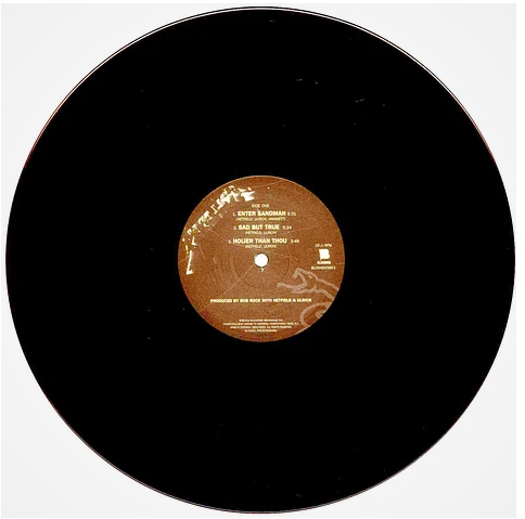 Black Vinyl Edition - Metallica