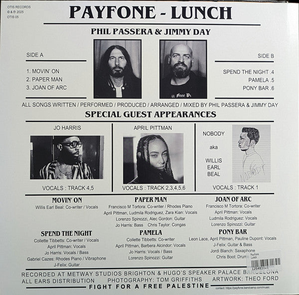 Lunch – Payfone (2.El) Vinyl