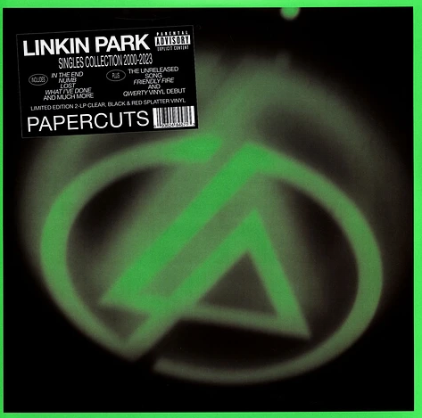 Papercut Singles Collection 2000 - 2023 - Linkin Park ( Black Red Splatter Vinyl Edition)