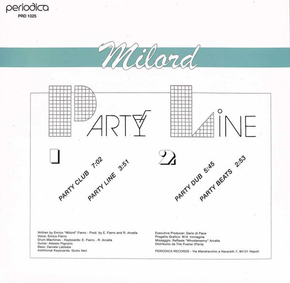 Party Line – Milord (2.El) Vinyl