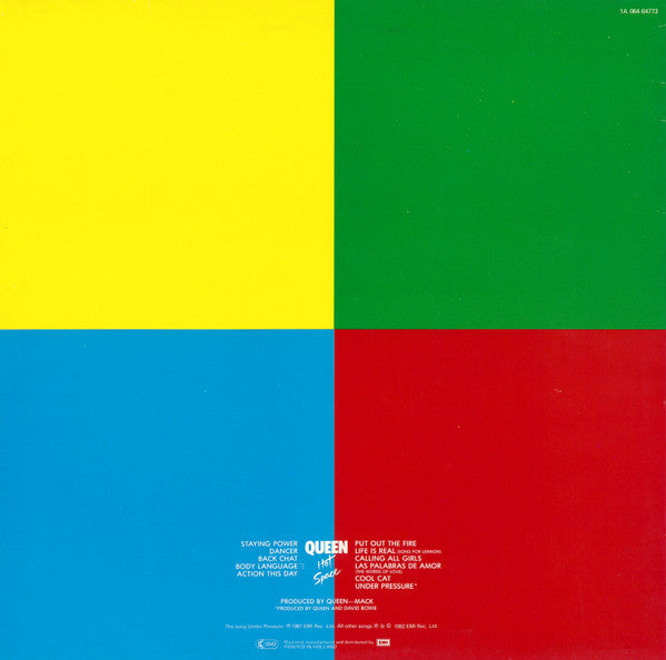Hot Space – Queen (2.El)