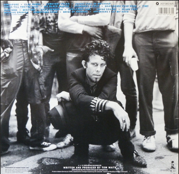 Rain Dogs- Tom Waits