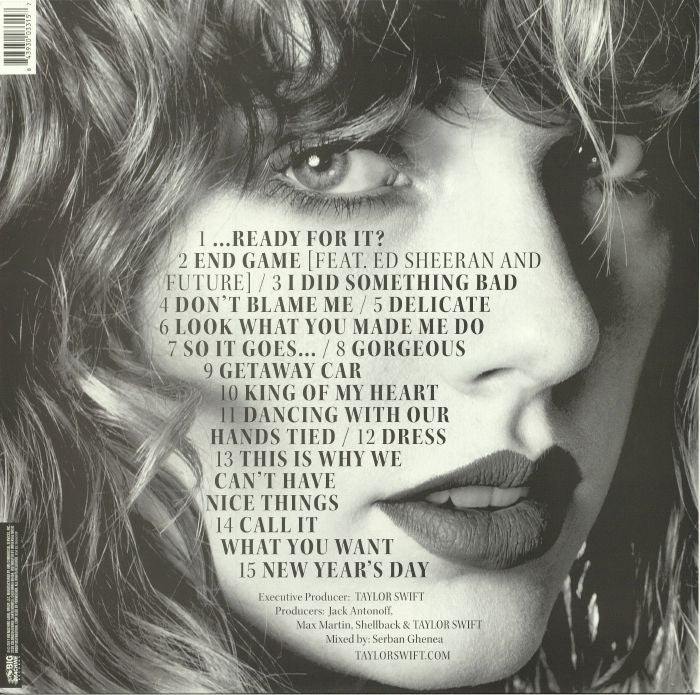 Reputation - Taylor Swift (Pictured Disk Edition) – Beatsommelier