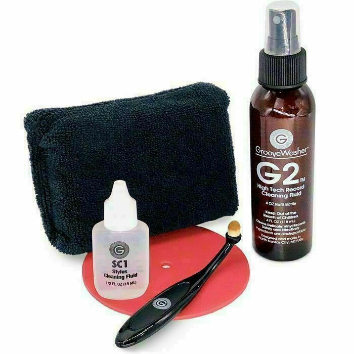 GrooveWasher Complete Vinyl &amp; Stylus Care Bundle