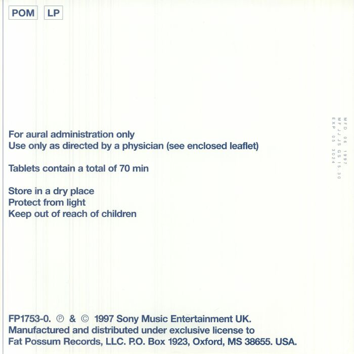 Ladies & Gentlemen We Are Floating In Space (reissue) - Spiritualized