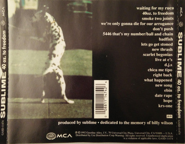 Sublime - 40oz. To Freedom (2. El)