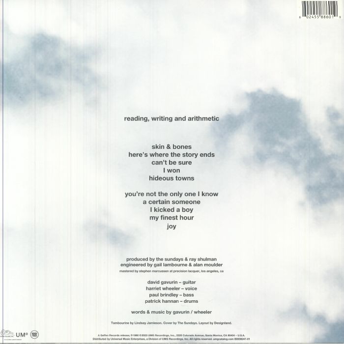 Reading Writing & Arithmetic (remastered) - The Sundays