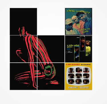 THE LOW END THEORY 7" COLLECTION (BOX SET) BLACK VINYL EDITION - A Tribe Called Quest