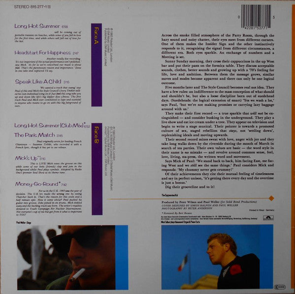 Introducing: The Style Council - The Style Council (2. El) (EP)