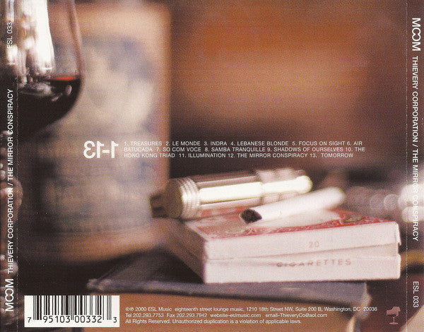 The Mirror Conspiracy - Thievery Corporation (2.EL) CD