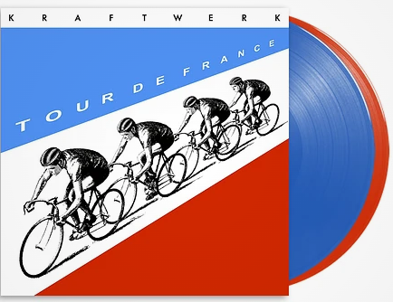 Tour De France Translucent Blue & Red Vinyl Edition - Kraftwerk