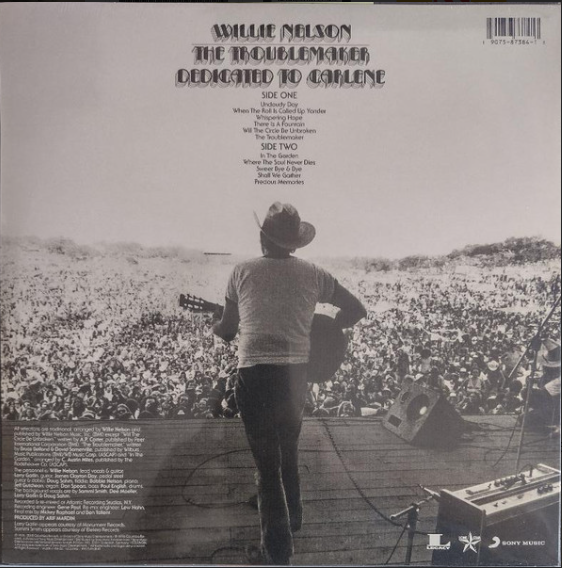 The Troublemaker- Willie Nelson