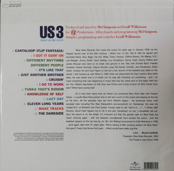Hand On The Torch – Us3 (2. El) Vinyl