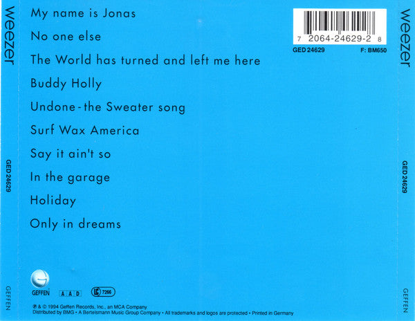 Weezer – Weezer (2. El)